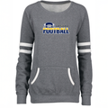 Football 1 Women's Varsity Fleece Crew Sweatshirt