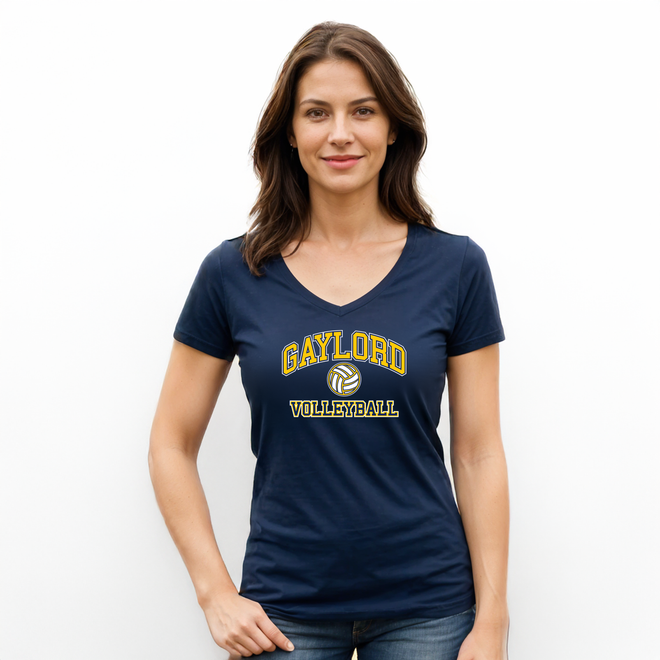 Volleyball 2 Women's V Neck