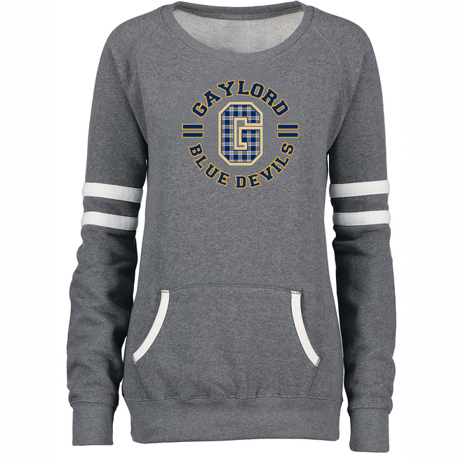 Blue Devils 2 Women's Varsity Fleece Crew Sweatshirt