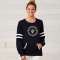 Blue Devils 3 Women's Varsity Fleece Crew Sweatshirt
