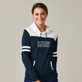 Blue Devils 1 Ladies Varsity Fleece Pullover Hood