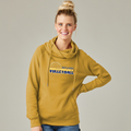 Volleyball 1 Women's Fleece Funnel Neck Pullover Hoodie