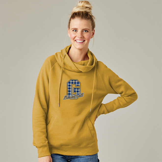 Basketball 3 Women's Fleece Funnel Neck Pullover Hoodie