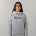 Basketball 1 Women's Fleece Funnel Neck Pullover Hoodie