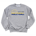 Volleyball 1 Unisex Premium Crew Sweatshirt