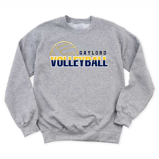 Volleyball 1 Unisex Premium Crew Sweatshirt