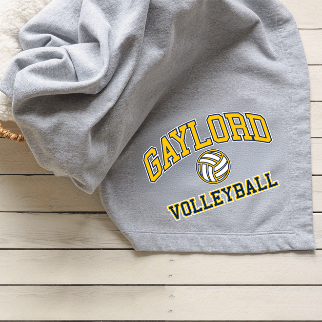 Volleyball 2 Fleece Stadium Blanket